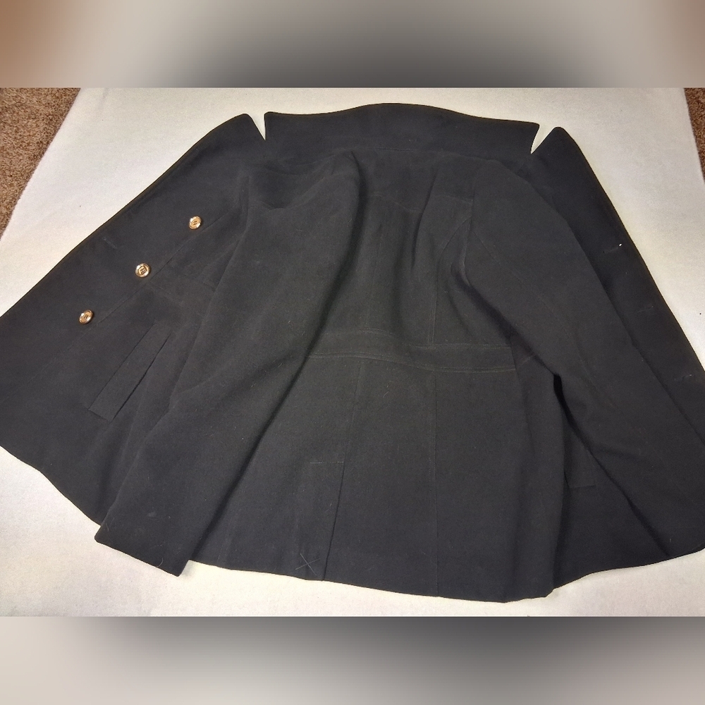 Jessica Black Pea Coat for Women - Picture 11 of 13